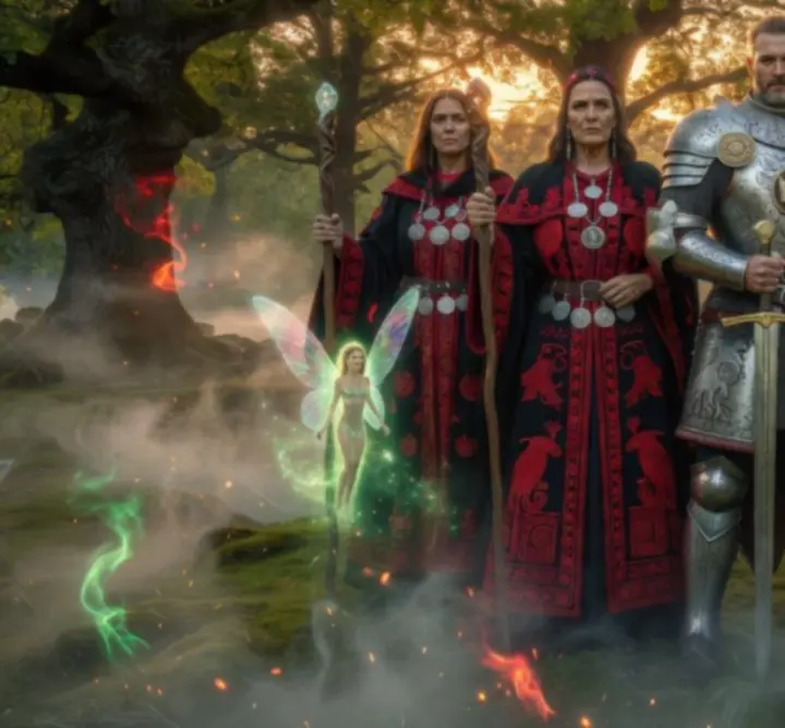 Az Ultimate Magyar Hub fantasy játék főbb karaktereinek csoportképe